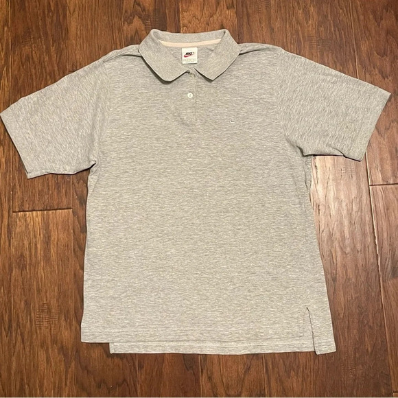 Vintage Nike Polo Shirt Red Tag Swoosh Embroidered Golf - Picture 1 of 6